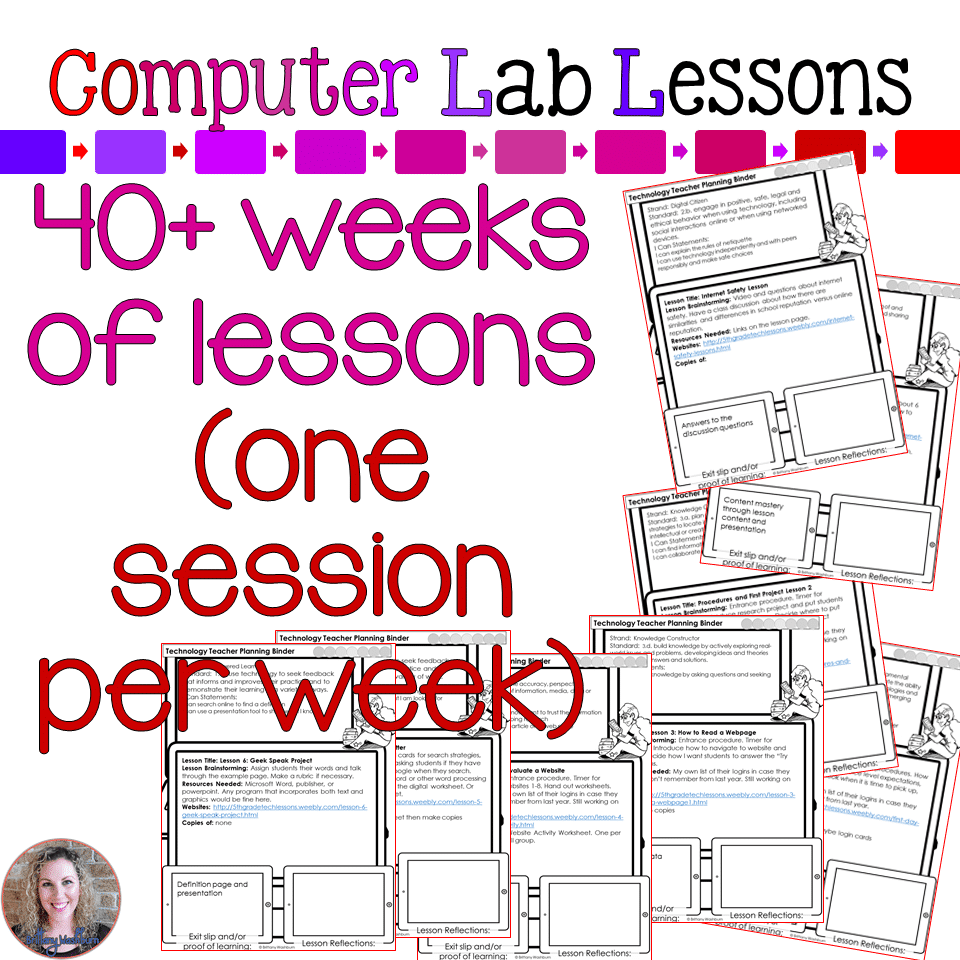 4th Grade Tech Lesson Plans - Technology Curriculum