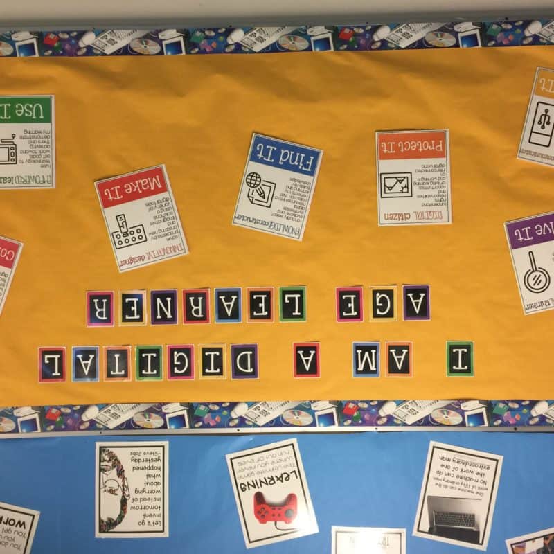 Technology Standards Display or Bulletin Board Technology Curriculum