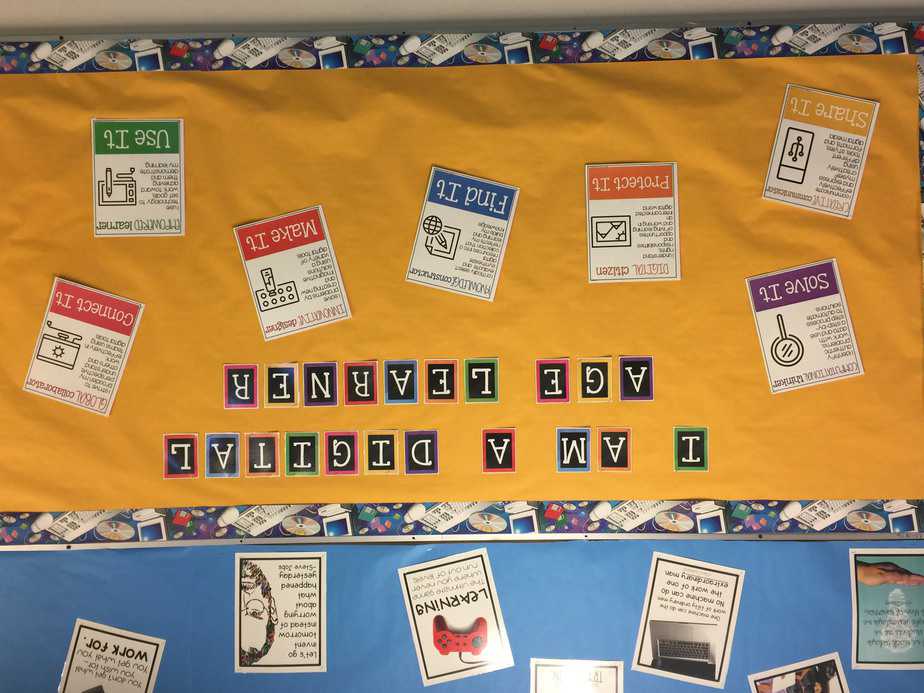 Technology Standards Display or Bulletin Board Technology Curriculum