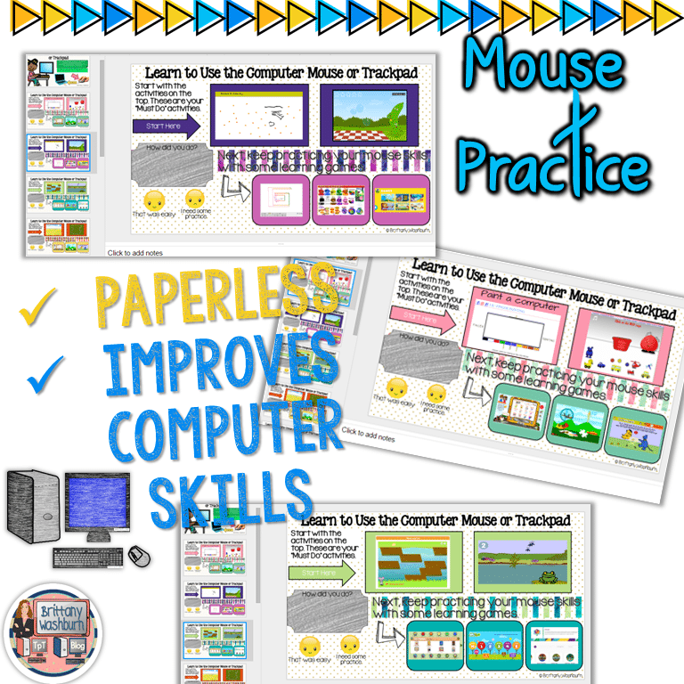 Mouse Practice Lessons for Laptops and Desktop Computers - Technology ...