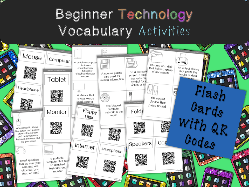 Technology Vocabulary Worksheets - Technology Curriculum