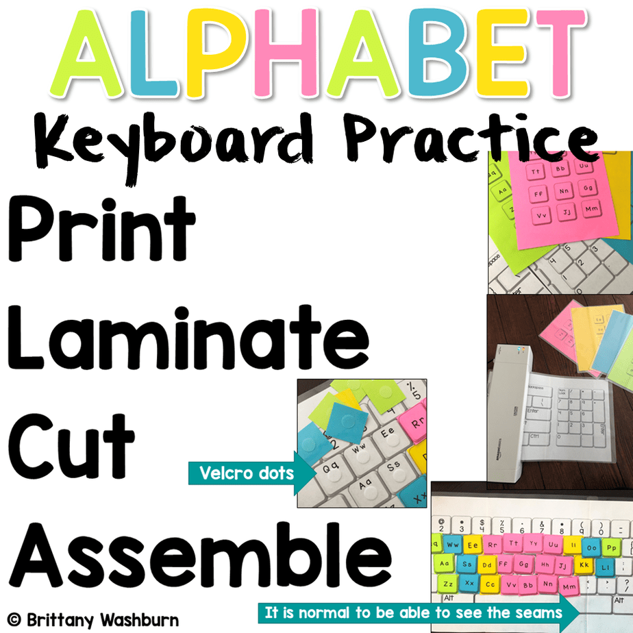 alphabet keyboard practice technology