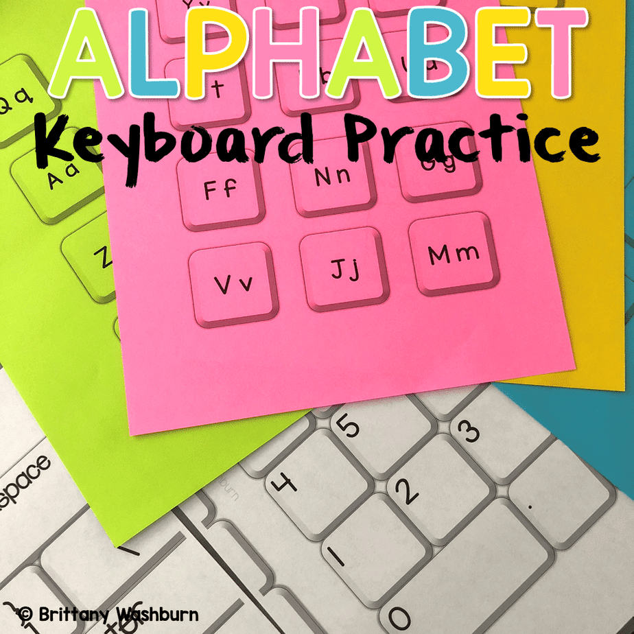 alphabet keyboard practice technology