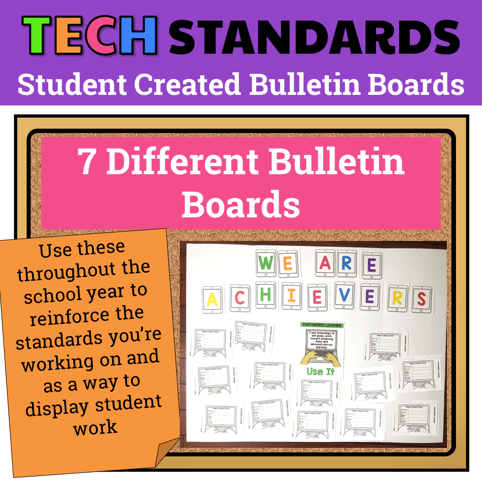7 Technology Standards Student Created Bulletin Boards Technology