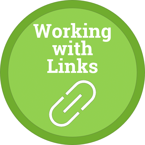 Word Processing Working With Links Technology Curriculum