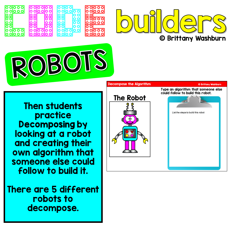 Robot Code Builders Algorithm And Decomposing Digital Activities Robot Code Builders Algorithm And Decomposing Digital Activities