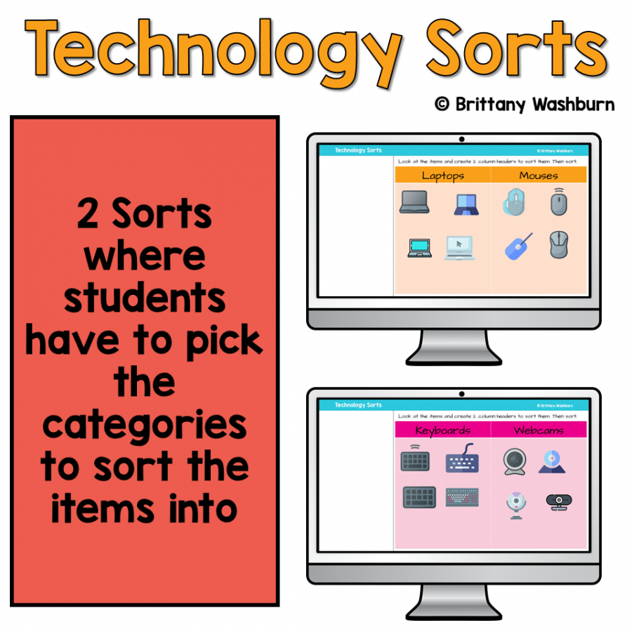 Technology Sorts - Digital Practice Slides - Technology Curriculum