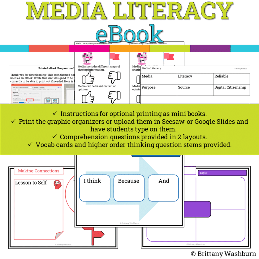 Media Literacy eBook Technology Curriculum
