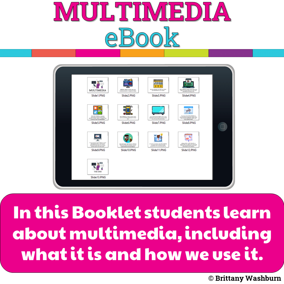Multimedia Booklet Technology Curriculum